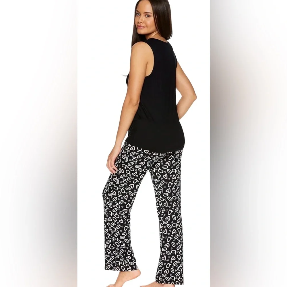 NWT BeBe Pajamas Set - Tank Top and Lounge Pajama Sleepwear Set - Picture 5 of 11